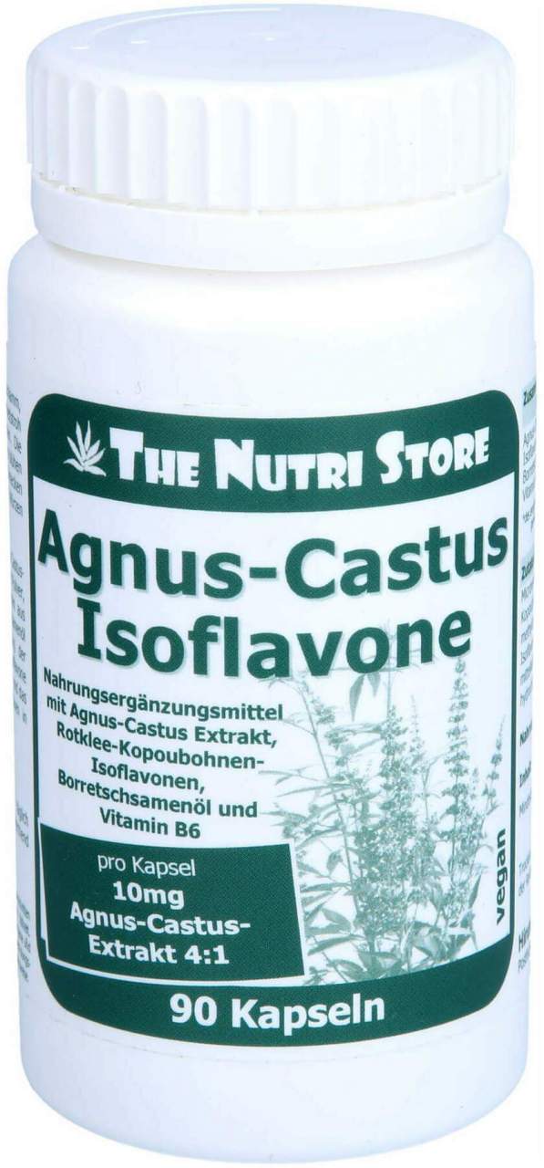 Agnus Castus 10 mg Extrakt Isoflavone 46 mg 90 Kapseln