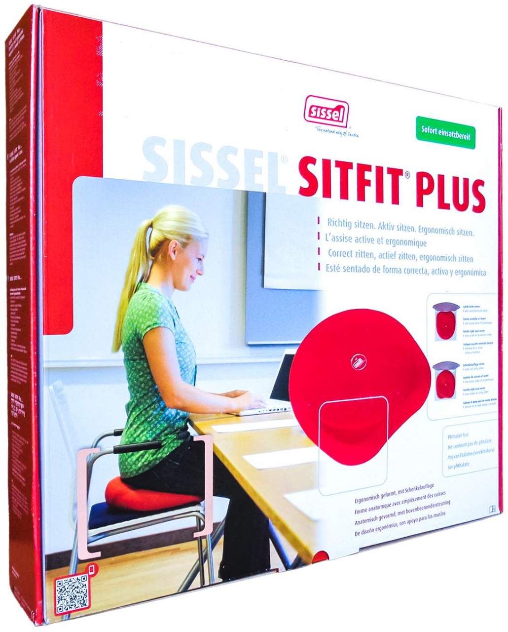 Sissel Sitfit Plus Schwarz Ballsitzkissen 1 Stück