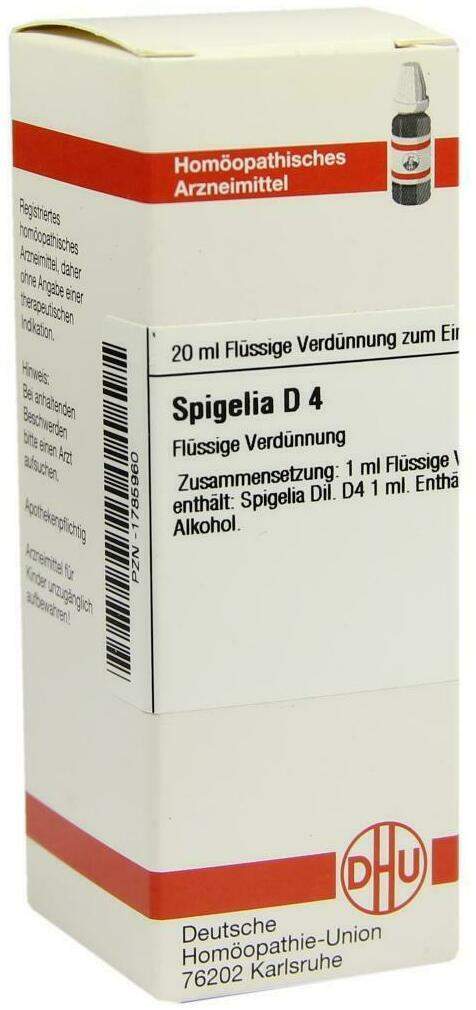 Dhu Spigelia D4 20 ml Dilution