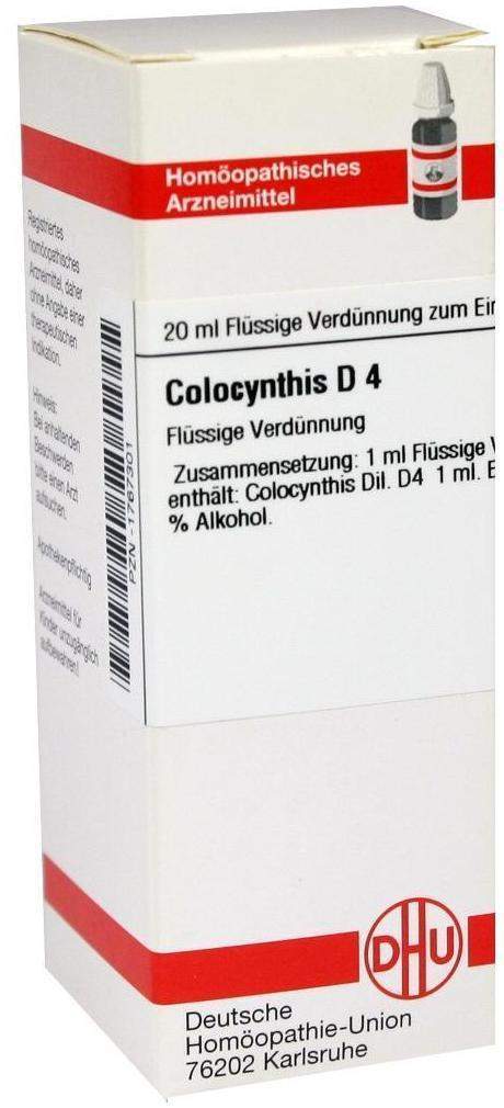 Dhu Colocynthis D4 20 ml Dilution