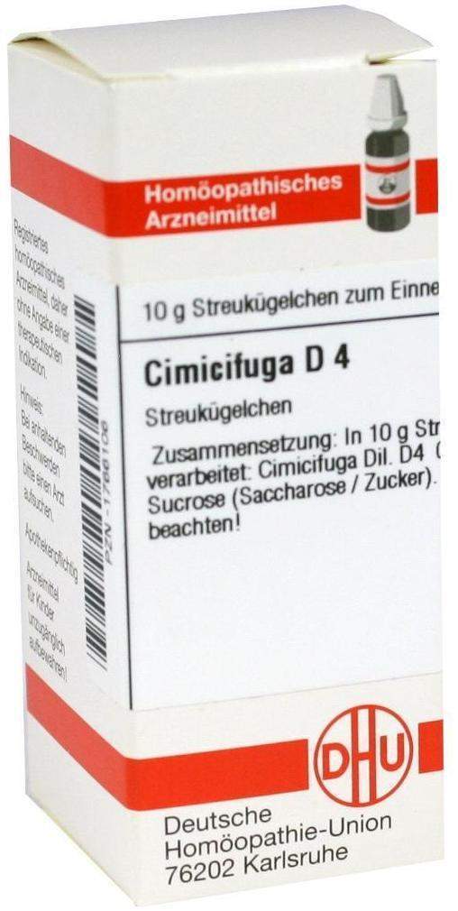 Dhu Cimicifuga D4 10 G Globuli