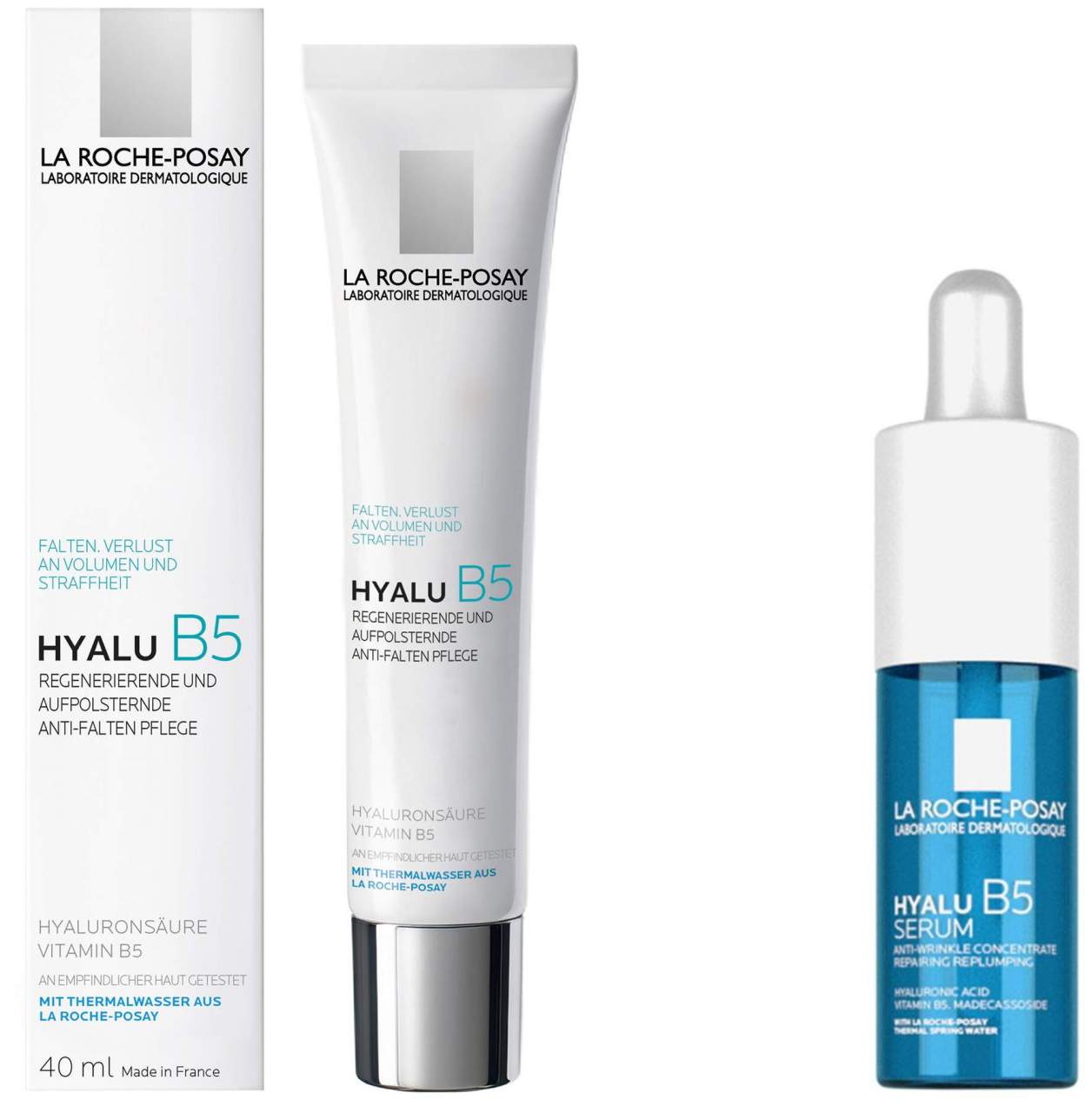 La Roche Posay Hyalu B5 Pflege 40 ml + gratis Hyalu B5 Serum 10 ml