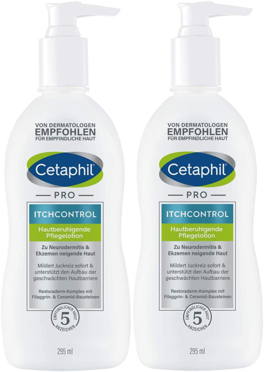 Cetaphil Pro Itch Control Pflegelotion 2 x 295 ml