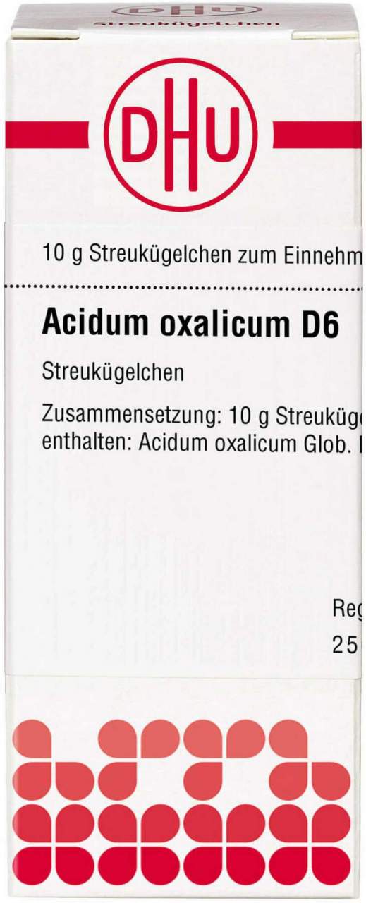 Dhu Acidum Oxalicum D6 Globuli 10 G