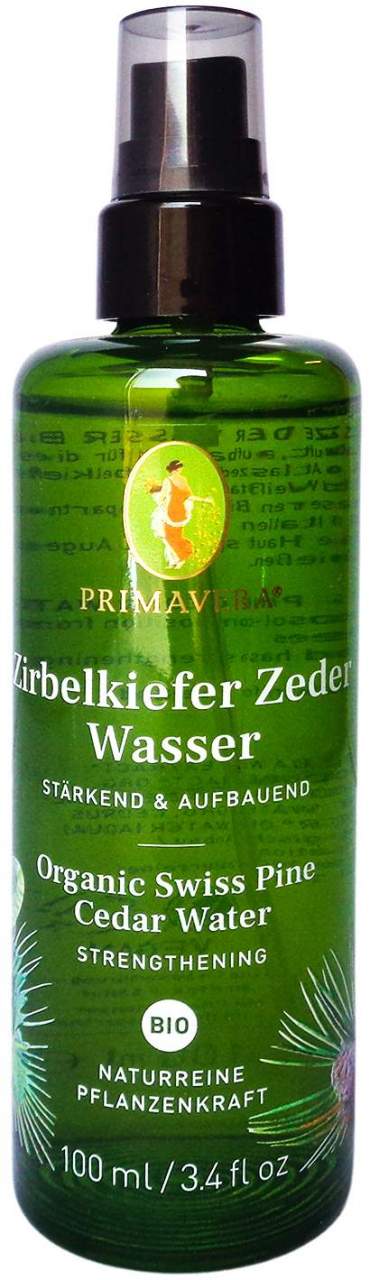 Primavera Zirbelkiefer Zederwasser Bio Spray 100ml