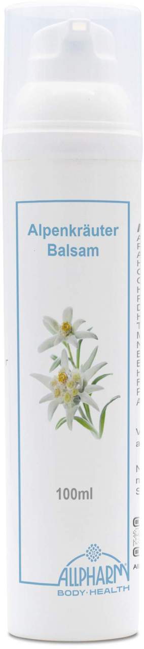 Alpenkräuter Balsam 100 ml Balsam - Zur Hautpflege