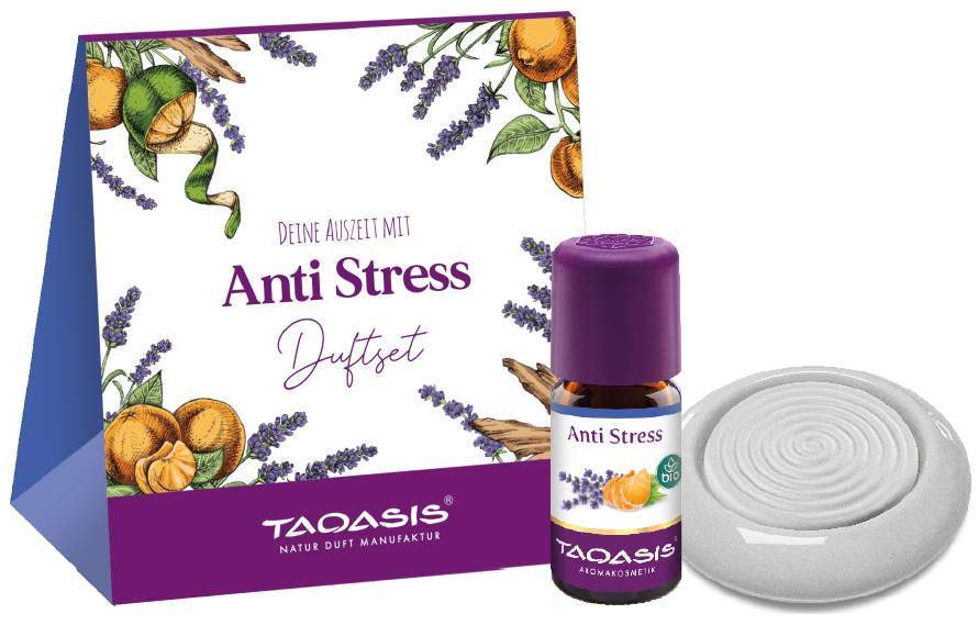Anti Stress Duftset Öl 5 ml & Duftstein 1 Stück