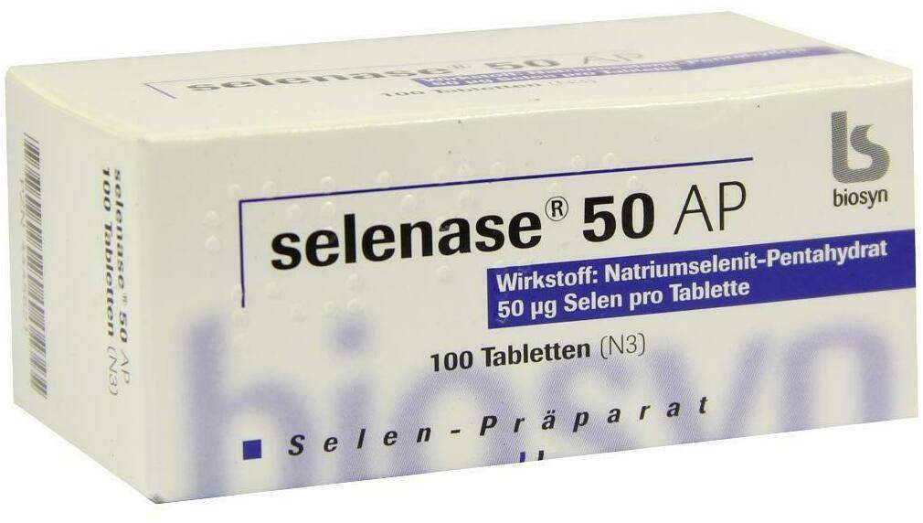 Selenase 50 Ap 100 Tabletten