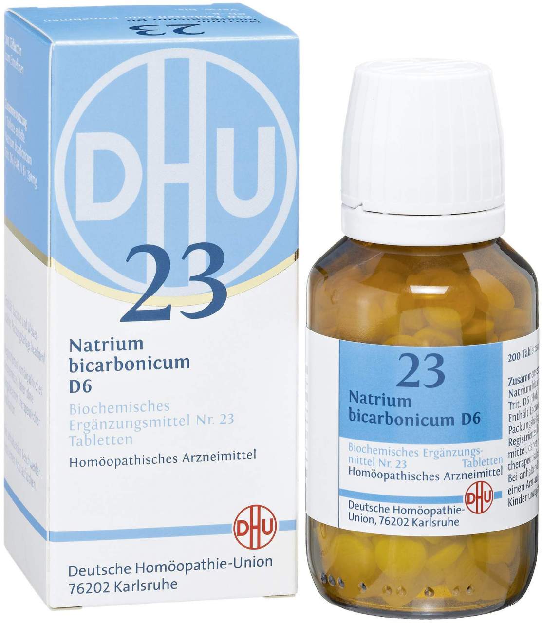 Biochemie Dhu 23 Natrium Bicarbonicum D6 200 Tabletten