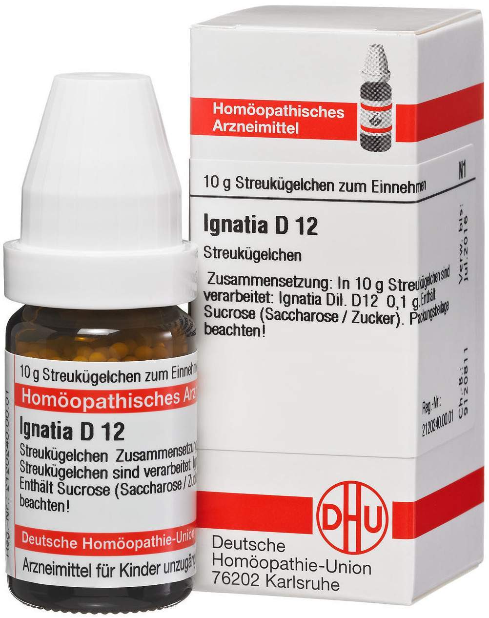 Dhu Ignatia D12 10 G Globuli