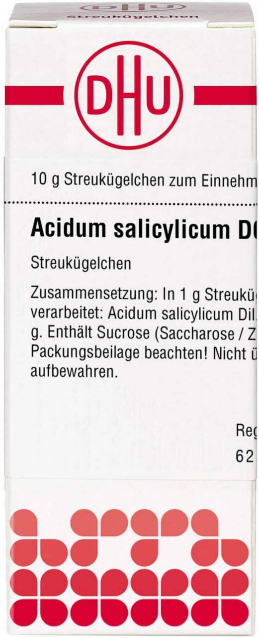 Dhu Acidum Salicylicum D6 Globuli 10 G
