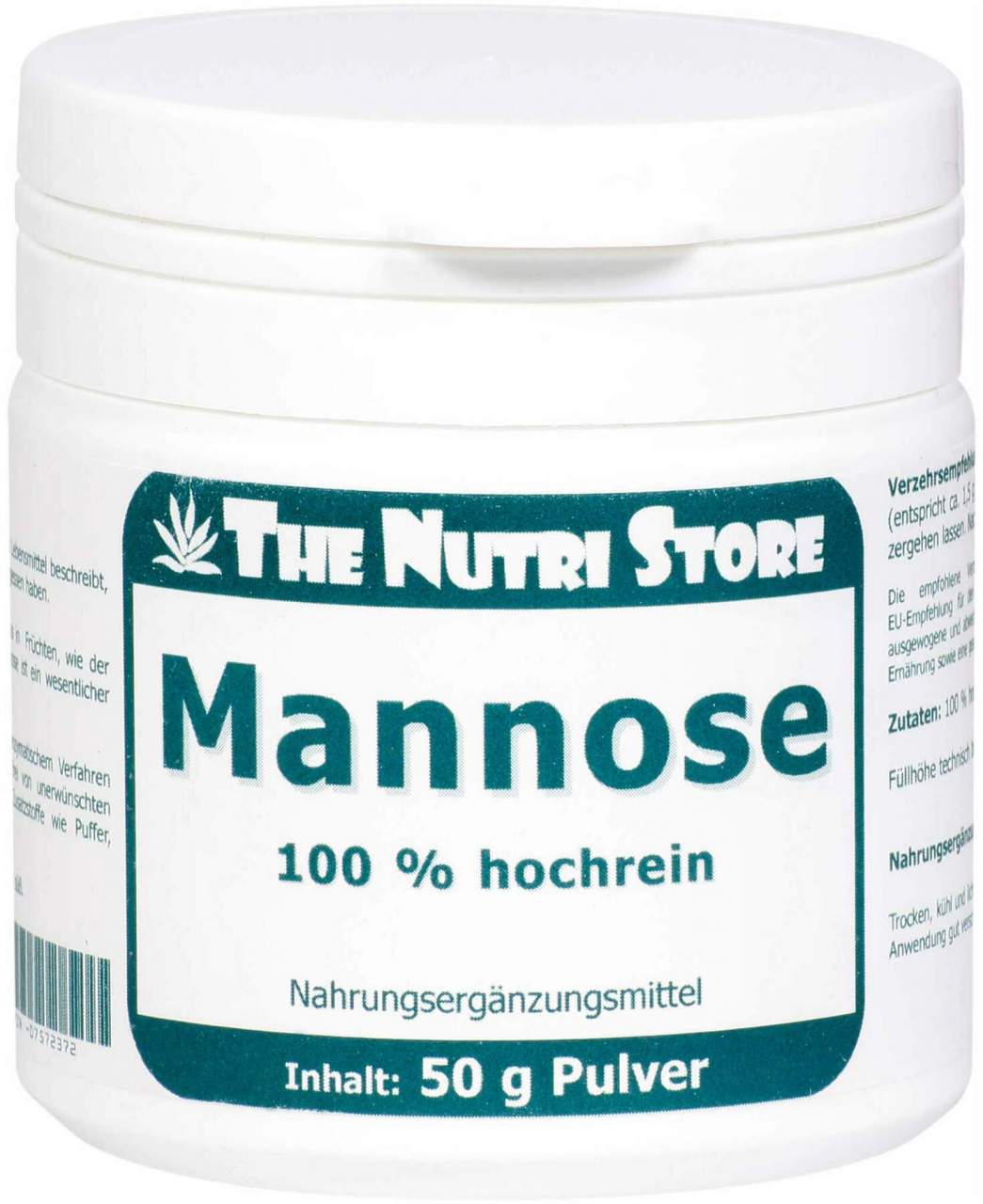 Mannose 100% Rein Pulver