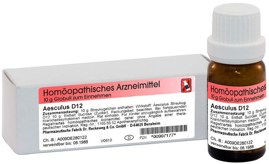 Aesculus D 12 10 G Globuli