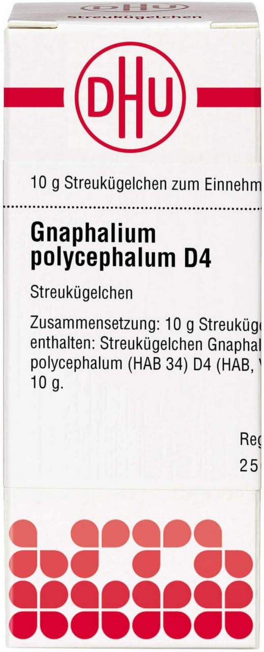 Dhu Gnaphalium Polycephalum D4 Globuli 10 G