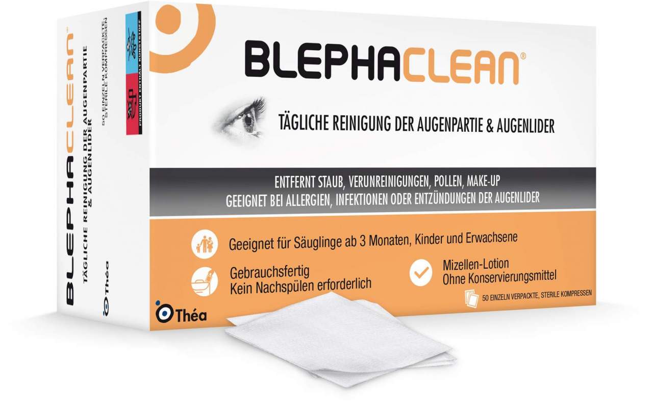 Blephaclean 50 Sterile Kompressen