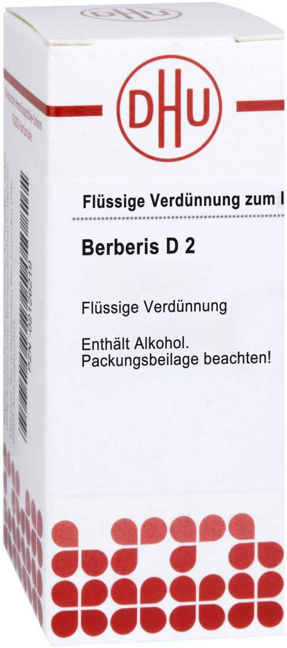 Dhu Berberis D2 Dilution 20 ml