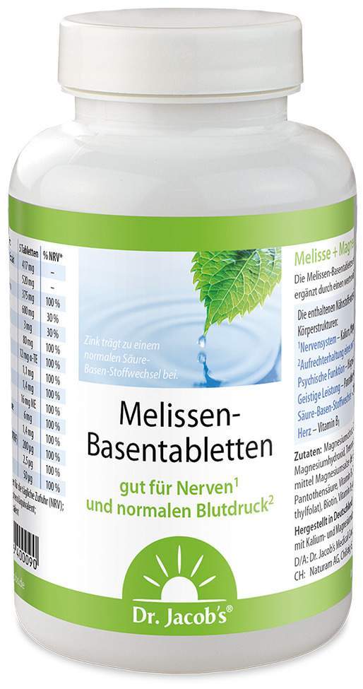 Melissen Basentabletten 250 Stück
