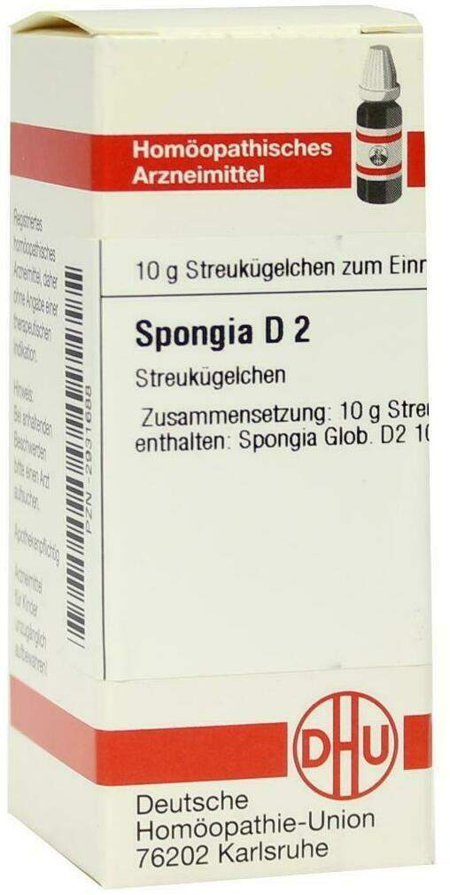 Dhu Spongia D2 10 G Globuli