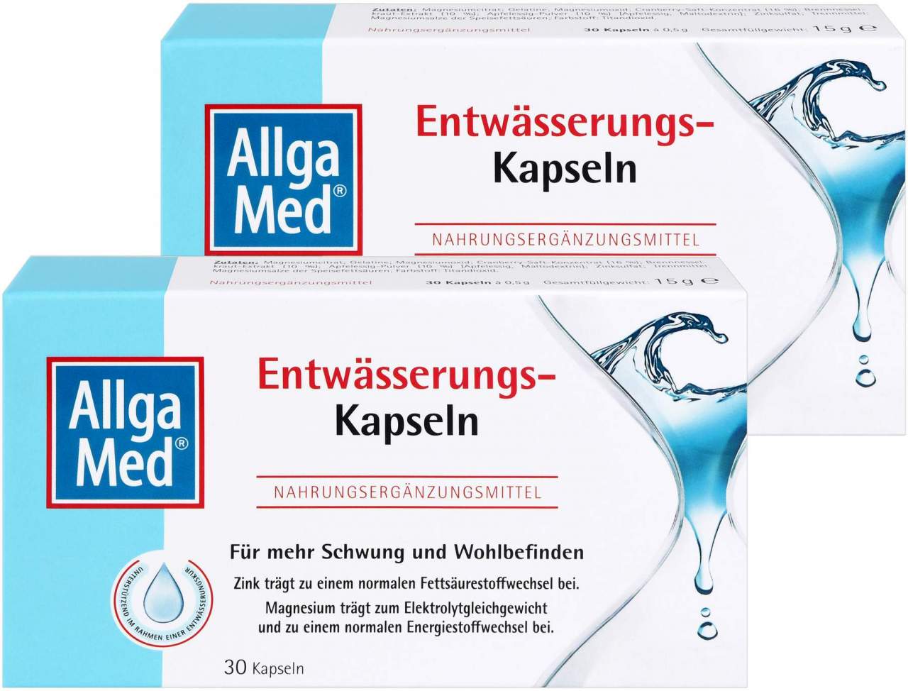 Allga Med Entwässerungs-Kapseln 2 x 30 Kapseln