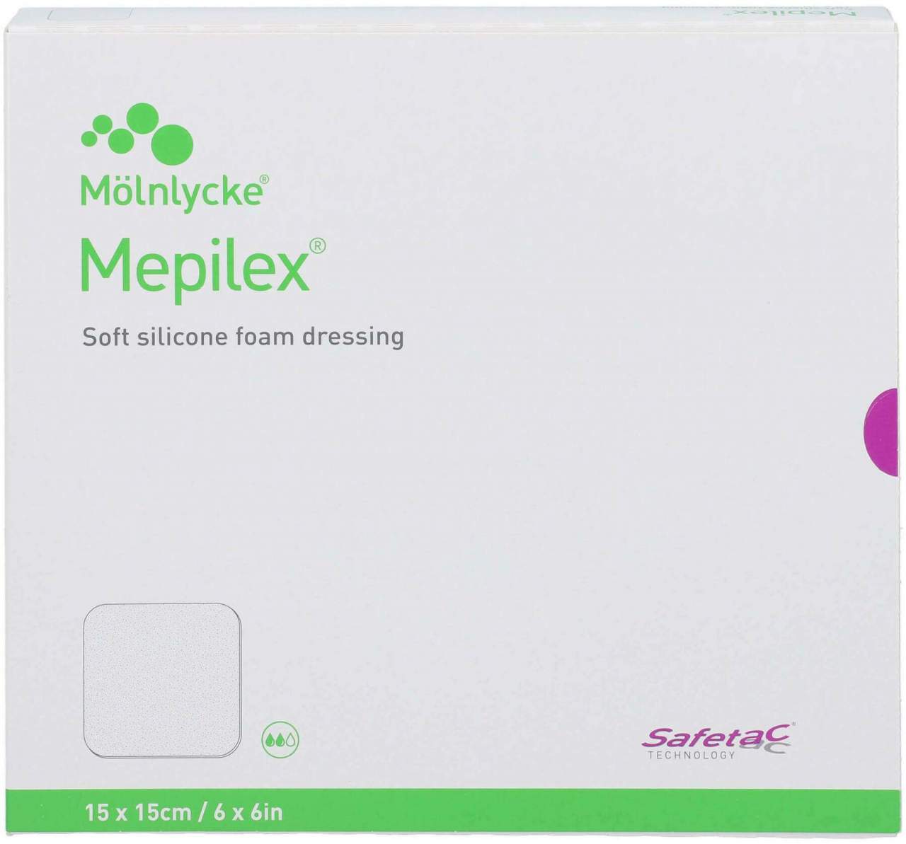 Mepilex 15 X 15 cm Schaumverband 5 Stück