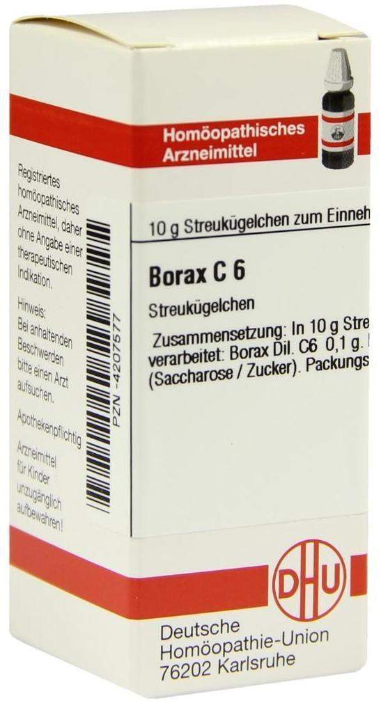 Dhu Borax C6 10 G Globuli