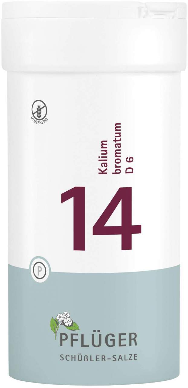 Biochemie Pflüger 14 Kalium bromatum D6 400 Tabletten