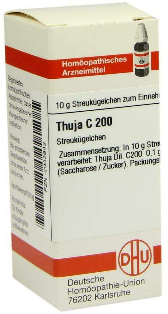 Dhu Thuja C200 10 G Globuli