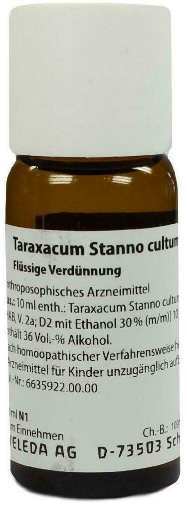 Weleda Taraxacum Stanno Cultum D2 Dilution 50 ml