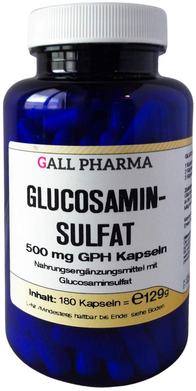 Glucosaminsulfat 500 mg 180 Kapseln