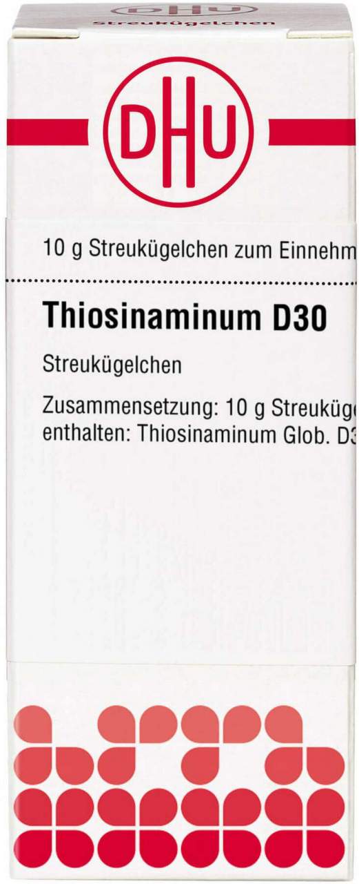 Dhu Thiosinaminum D30 10 G Globuli