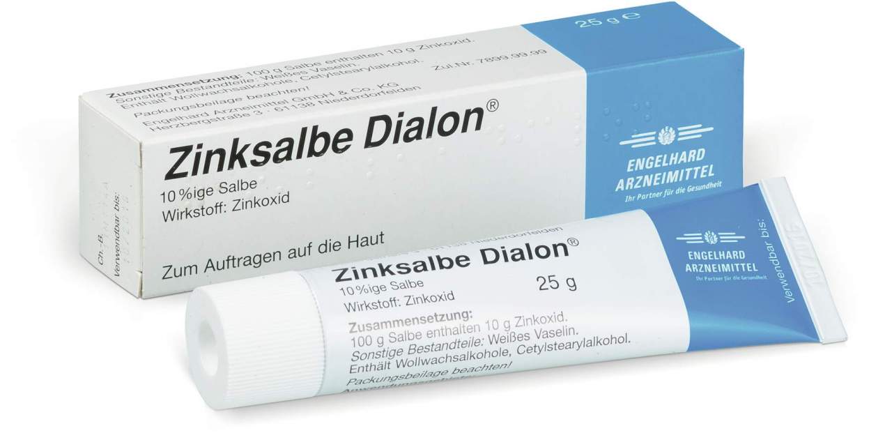 Zinksalbe Dialon 25 G Salbe