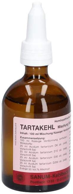 Tartakehl Mischung Flüssiger Verdünnung 100 ml