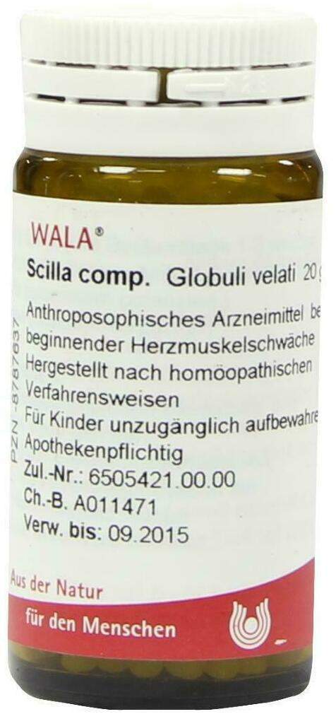 Wala Scilla Comp. 20 G Globuli