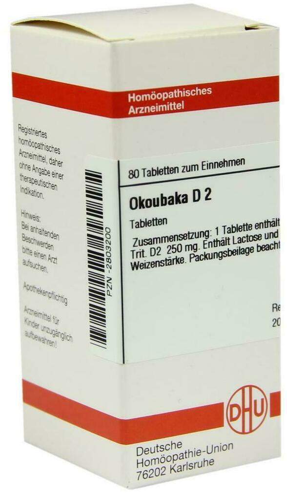 Okoubaka D2 Dhu 80 Tabletten