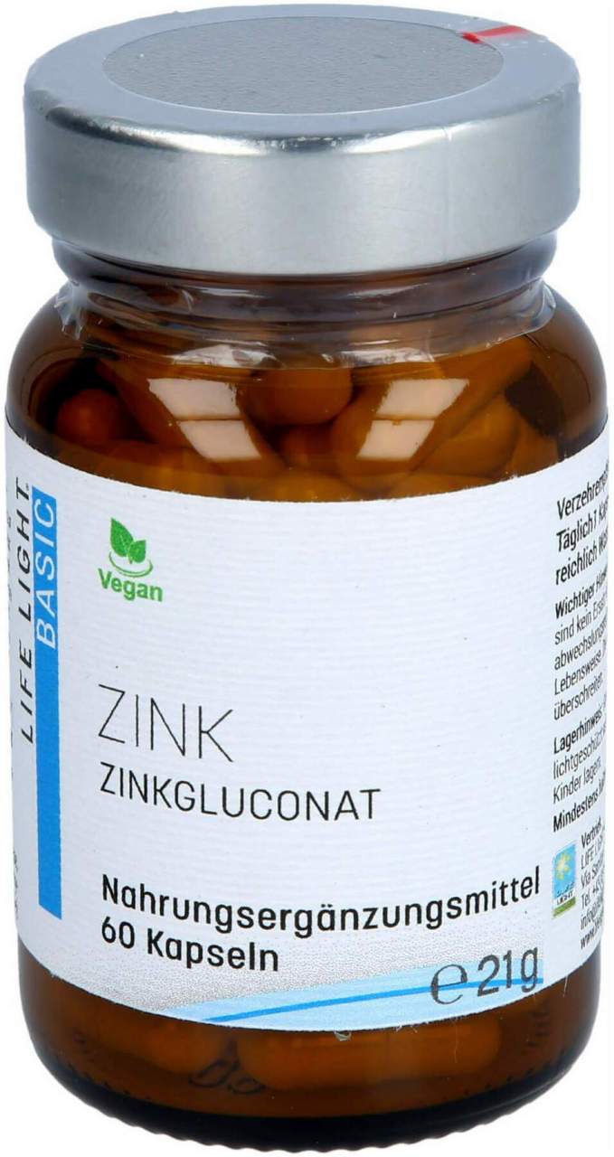 Zink 15 mg Gluconat Kapseln