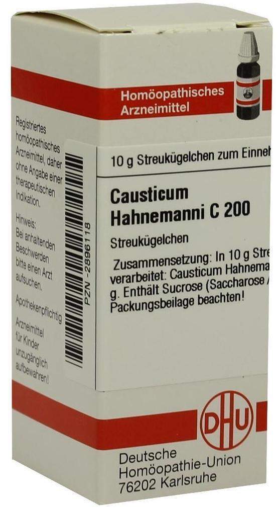 Dhu Causticum Hahnemanni C200 Globuli