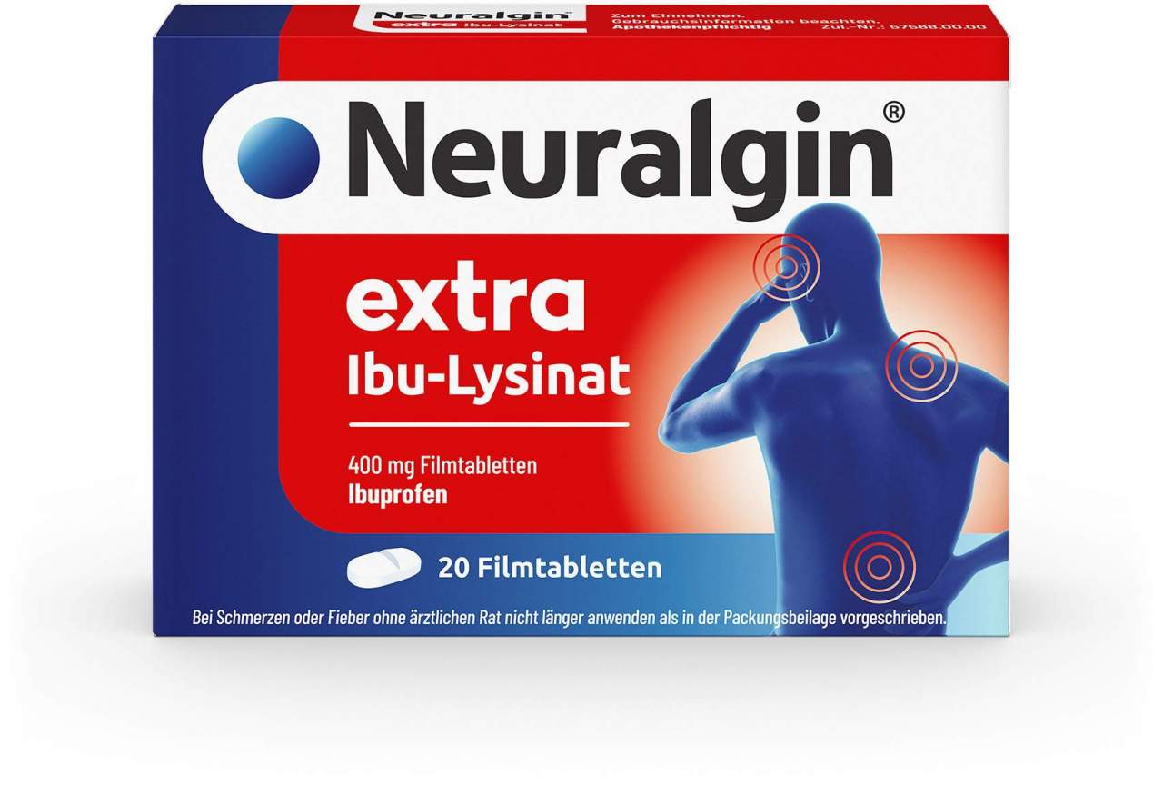 Neuralgin extra Ibu-Lysinat 20 Filmtabletten