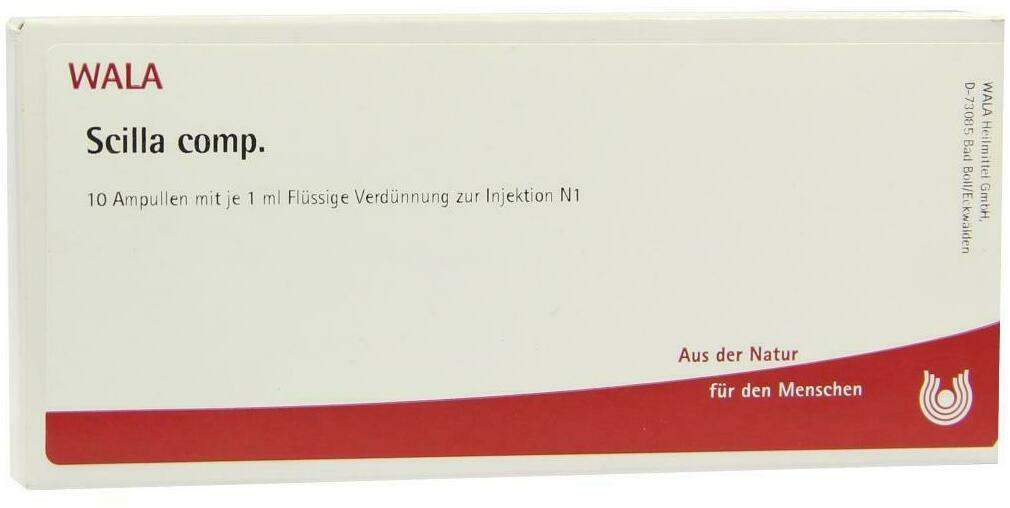 Wala Scilla Comp. 10 X 1 ml Ampullen