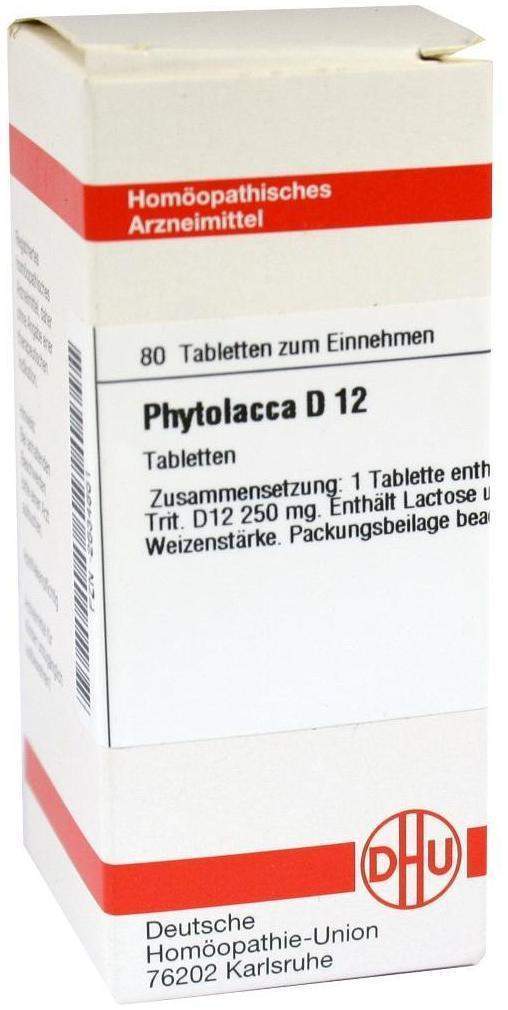 Dhu Phytolacca D12 Tabletten