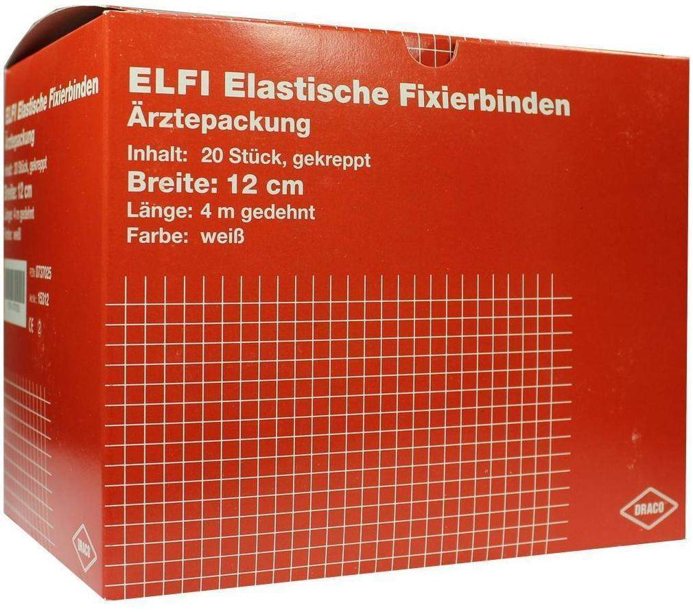 Dracoelfi Elast.Fixierbinde 12 Cmx4 M Gekreppt