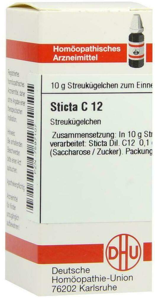 Dhu Sticta C12 10 G Globuli