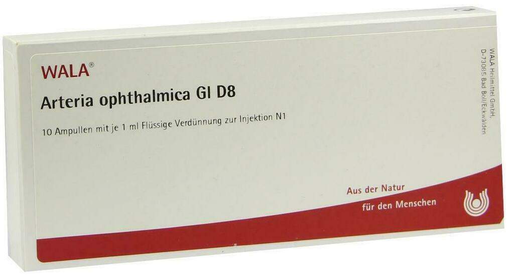 Wala Arteria Ophthalmica Gi D8 10 X 1 Ampullen