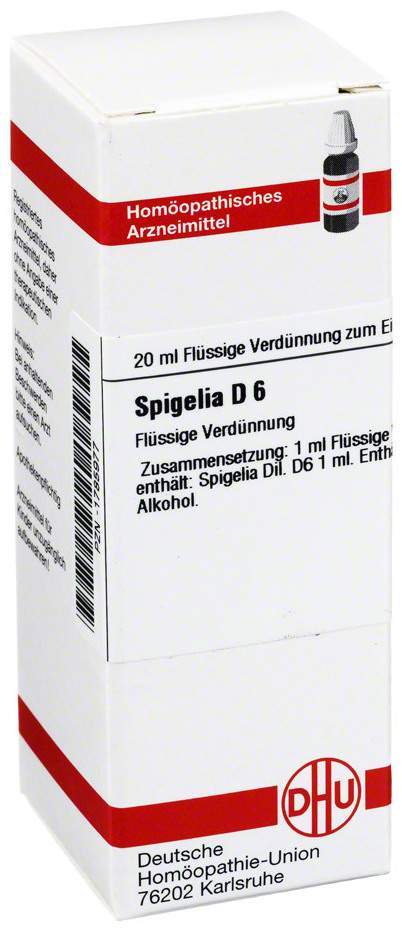 Dhu Spigelia D6 20 ml Dilution