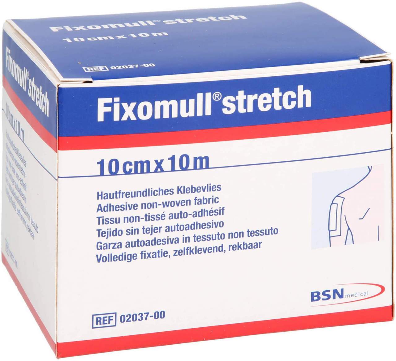 Fixomull Stretch 10 cm X 10 M 1 Stück