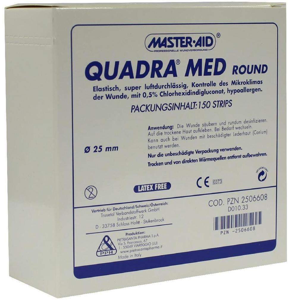 Quadra Med Round 22,5 mm Strips Master Aid