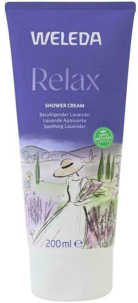 Weleda Relax Shower Cream Lavendel 200 ml