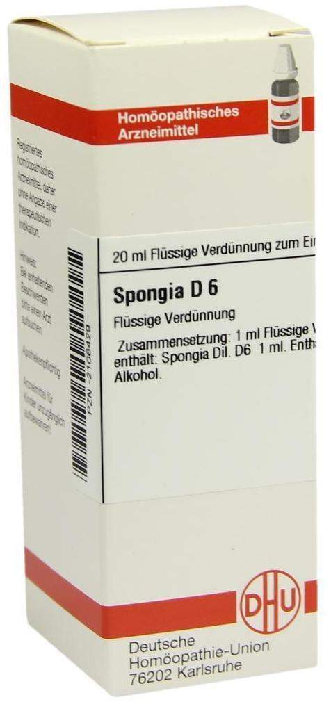 Dhu Spongia D6 20 ml Dilution