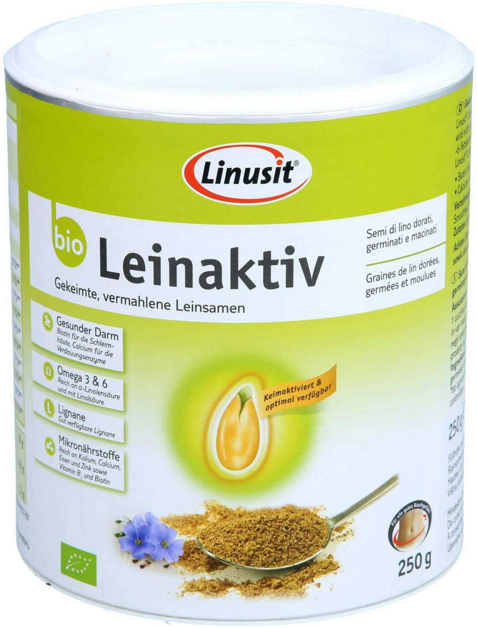 Linusit Leinaktiv Bio 250 G Pulver