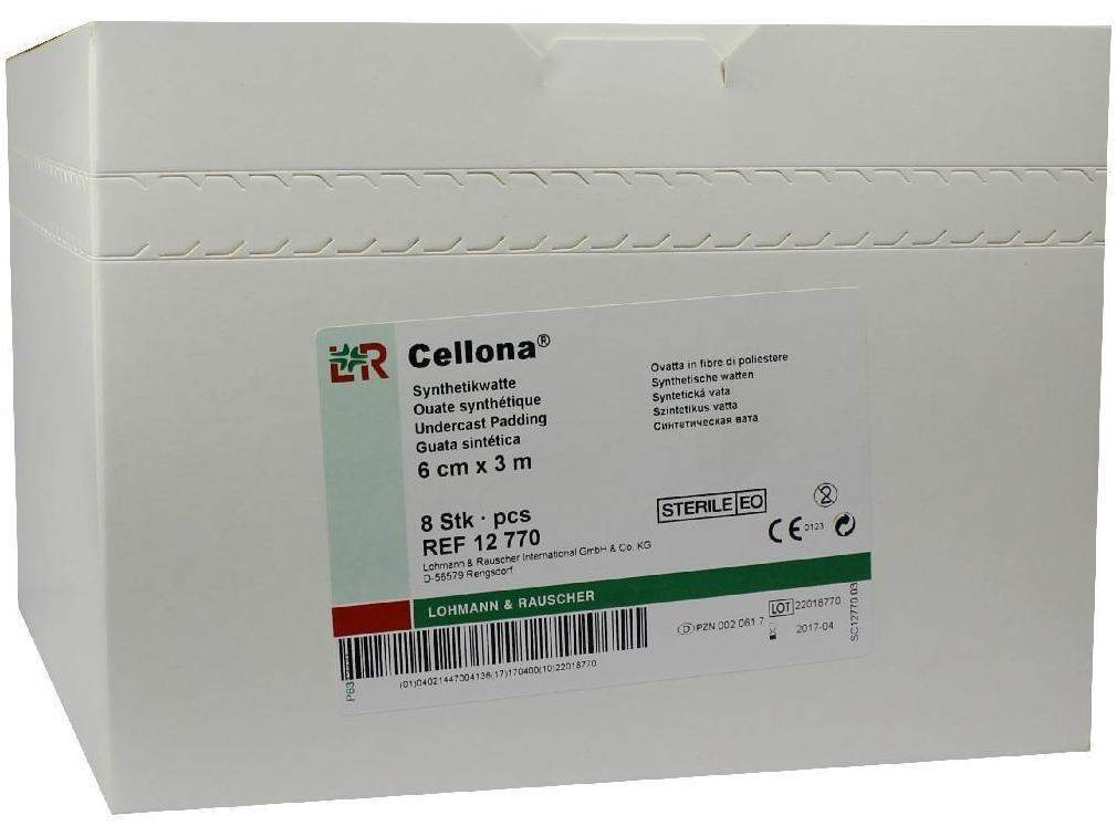 Cellona Synthetikwatte 6 Cmx3 M Steril