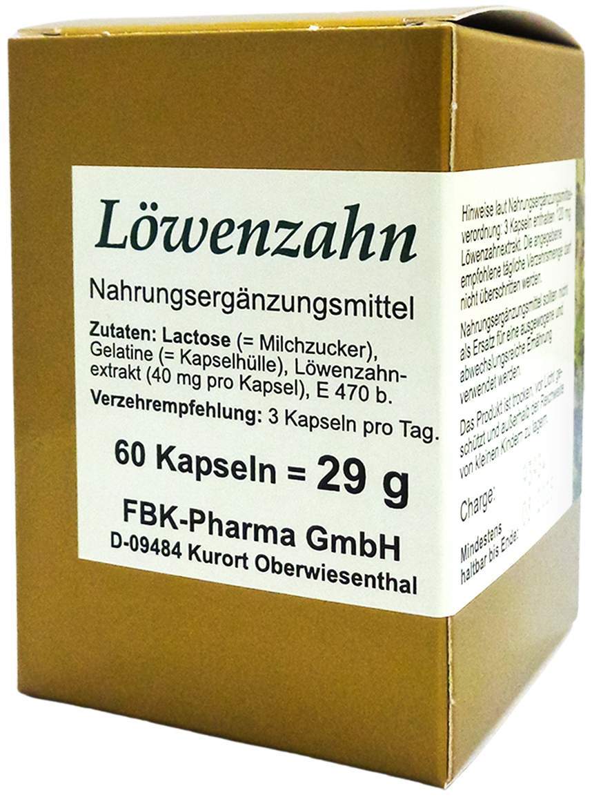 Löwenzahn Kapseln